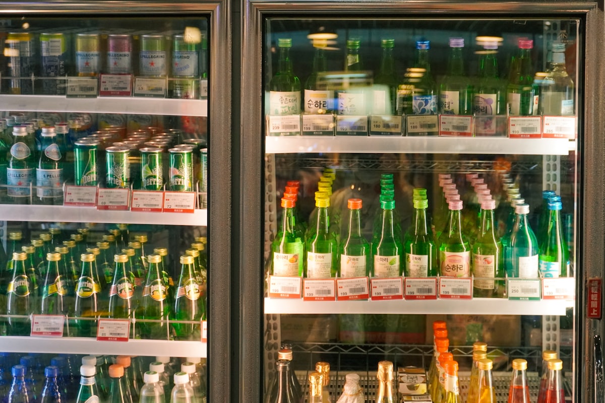 Armoire réfrigérée professionnelle en commerce