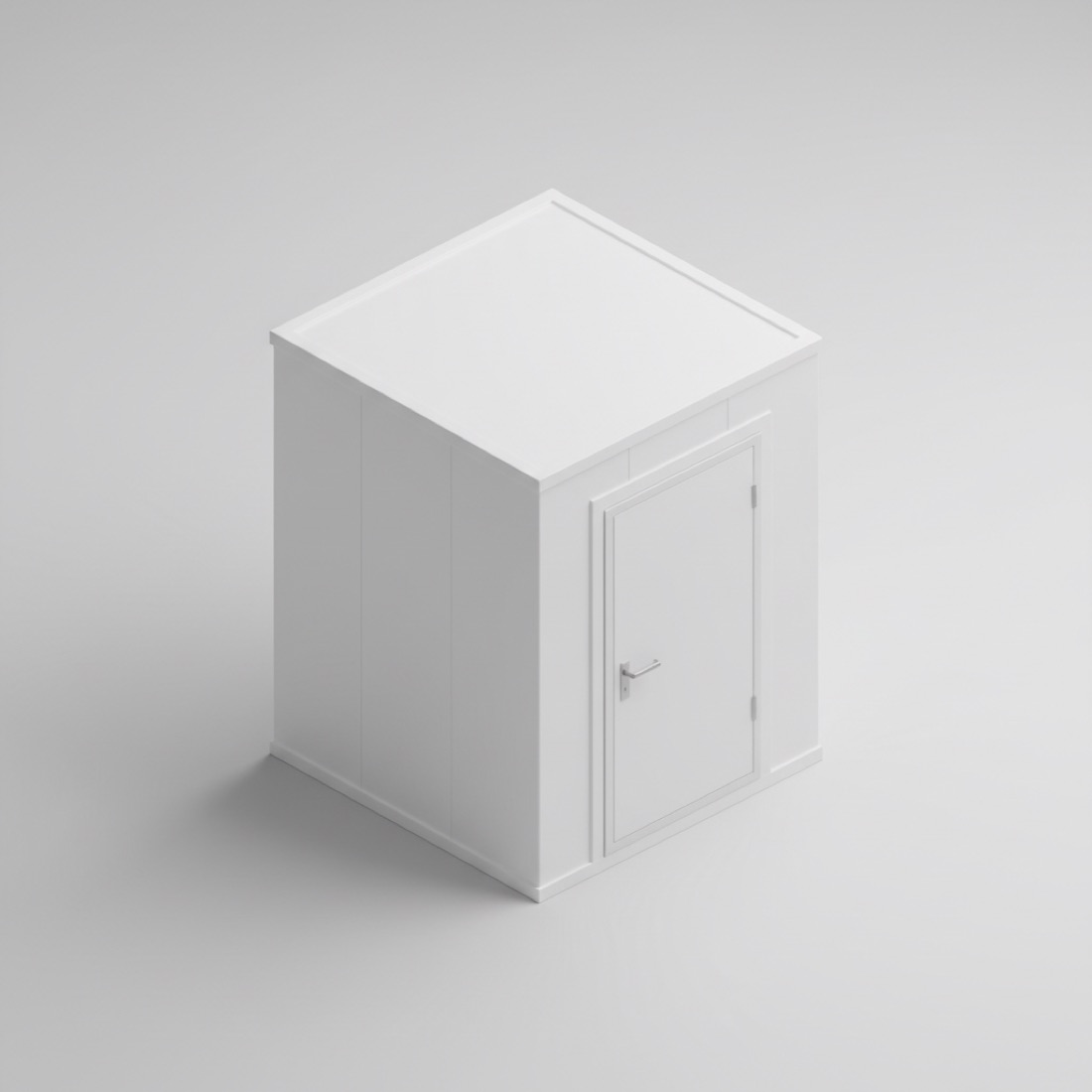 Chambre froide positive en kit (illustration)